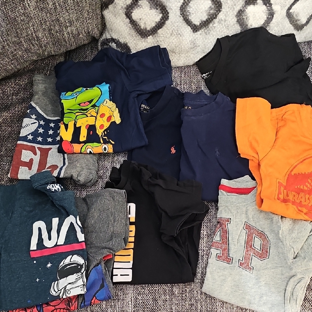 Orange Kids Graphic T-Shirt